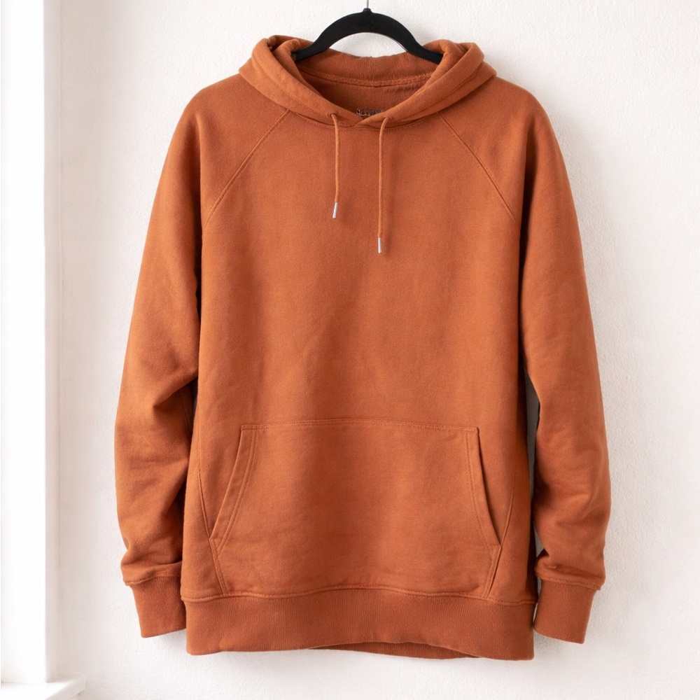 all in motion Men's Hooded Pullover Sweatshirt - Rust Orange